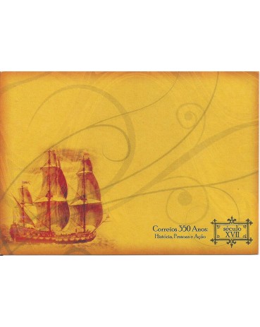 POSTAL 350 ANOS DOS CORREIOS - EMBARCAÇÃO  - 8583
